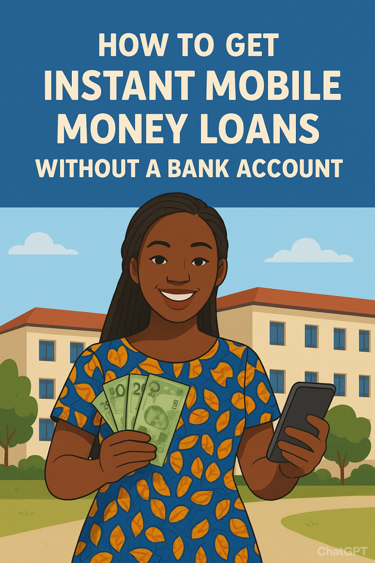 How to Get Instant Mobile Money Loans in Ghana Without a Bank Account